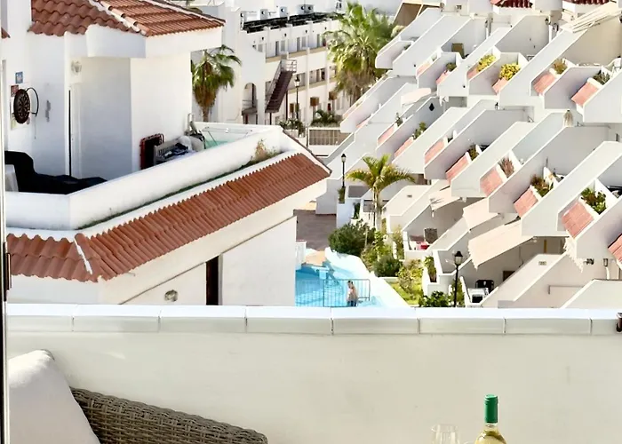 Lejlighed Beachkeys House - Flat In Americas, Sea&pool View Arona (Tenerife)