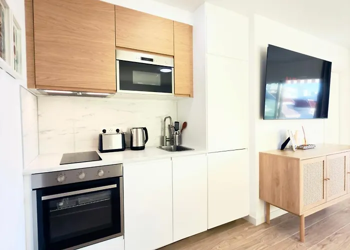 Lägenhet Beachkeys House - Flat In Americas, Sea&pool View *