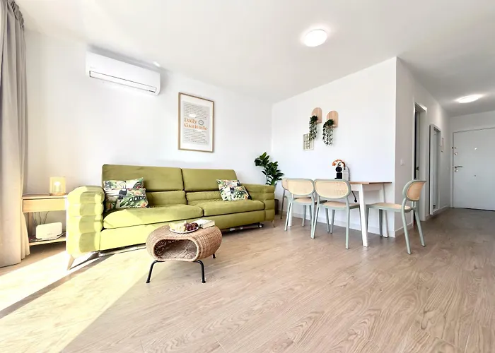 Beachkeys House - Flat In Americas, Sea&pool View 아파트 아로나