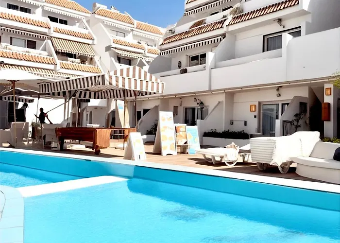 Beachkeys House - Flat In Americas, Sea&pool View 아파트 아로나