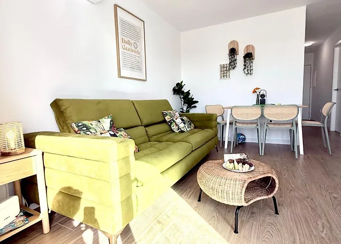 Beachkeys House - Flat In Americas, Sea&pool View 아로나